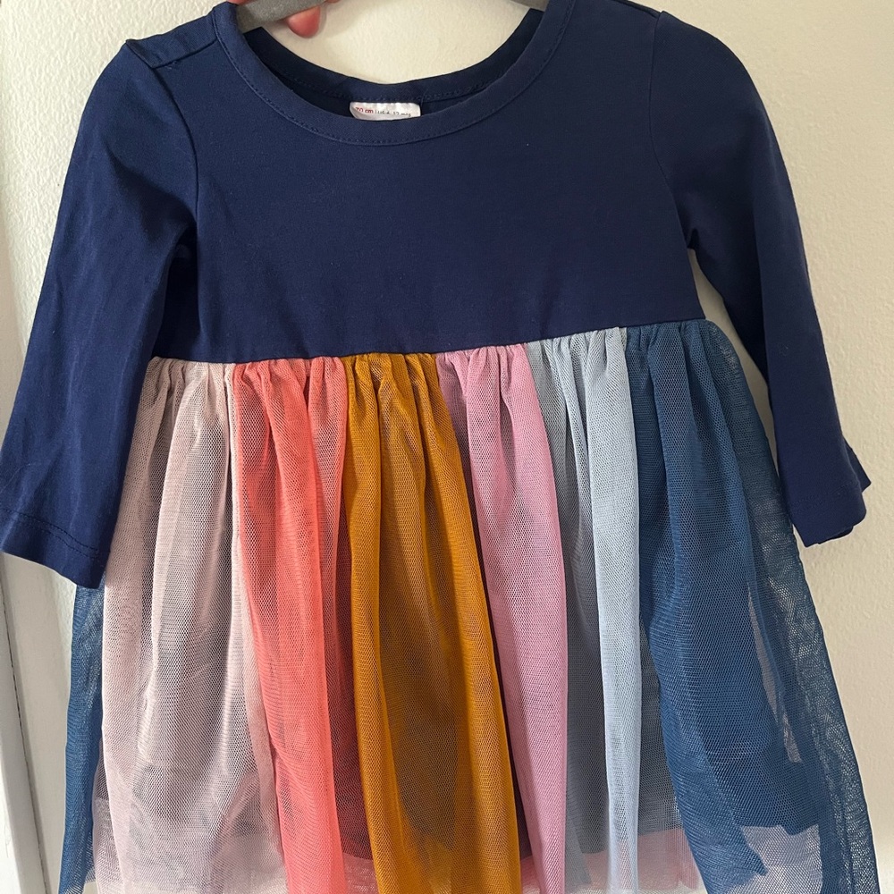 Hanna Andersson Navy Blue Baby Top